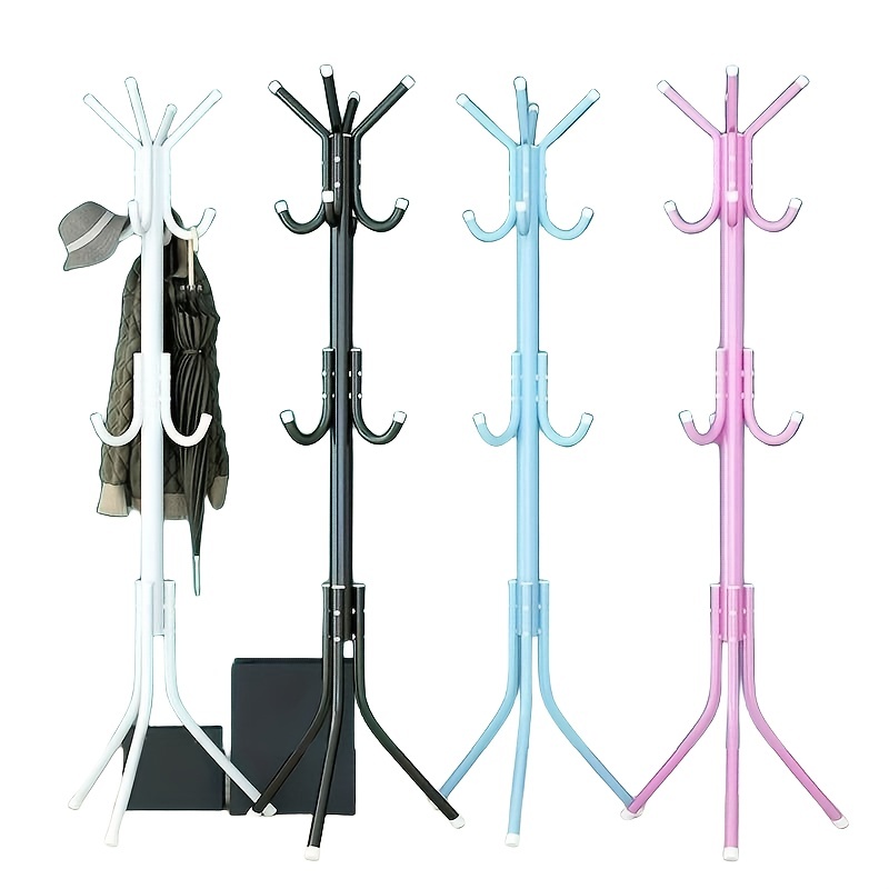 Office Furniture At Home - Simple Iron Coat Rack Coats Bags