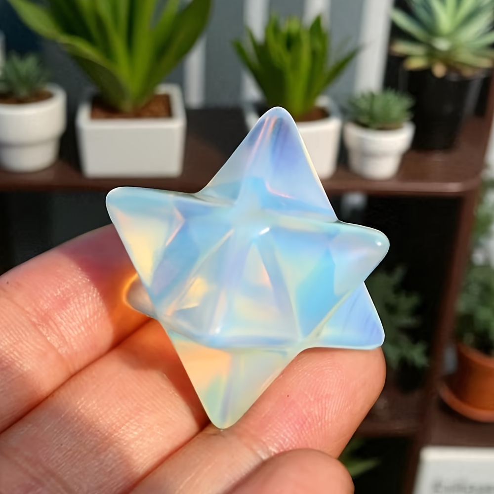 1pc High Quality Opal Merkaba  - огляд і ціна Office Furniture At Home