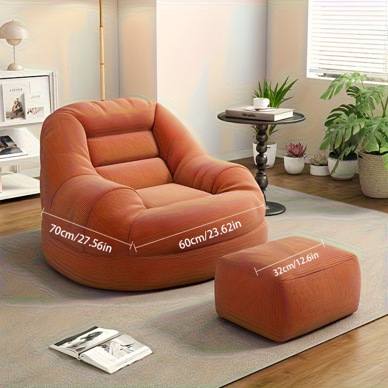 Lazy tatami sofa and footstool - огляд і ціна Office Furniture At Home