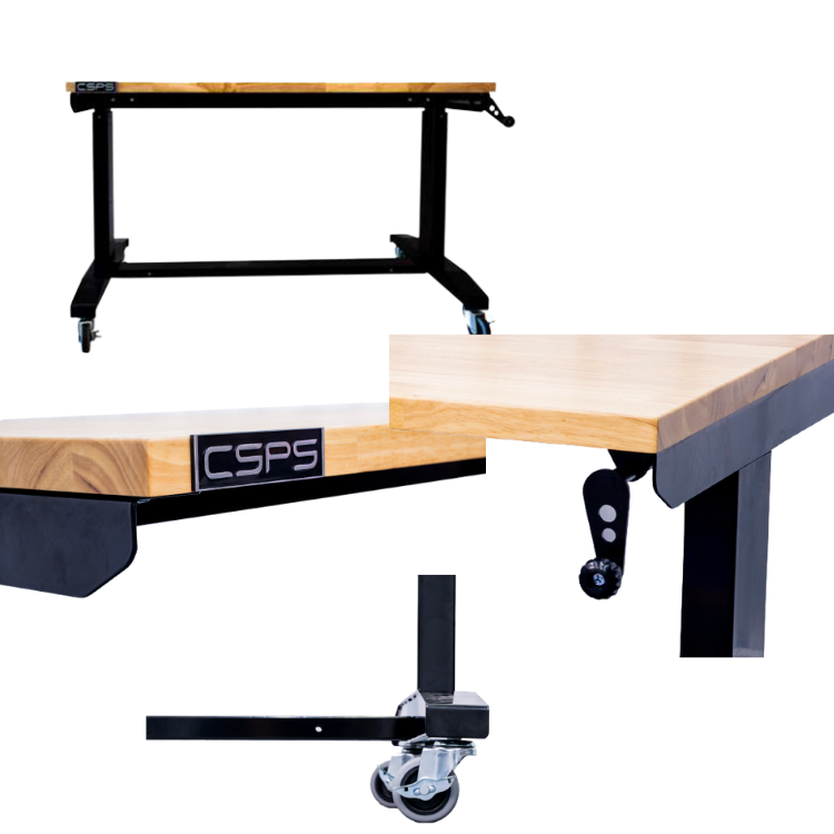 Adjustable Height Table 132Cm  - огляд і ціна Office Furniture Vietnam