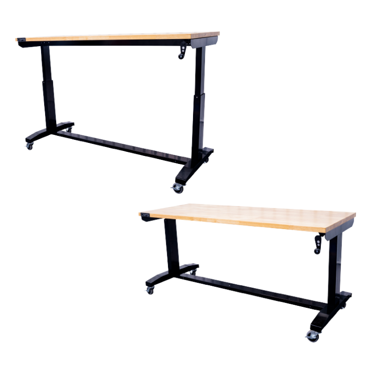 Adjustable Height Table 132Cm  - огляд і ціна Office Furniture Vietnam
