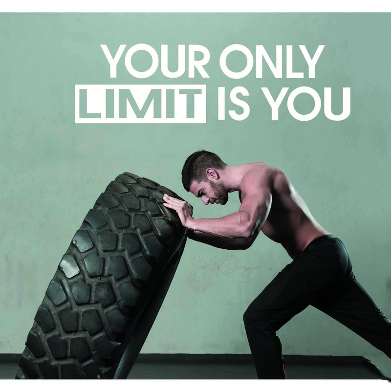 Your only limit is you - Wall  - огляд і ціна Office Furniture At Home