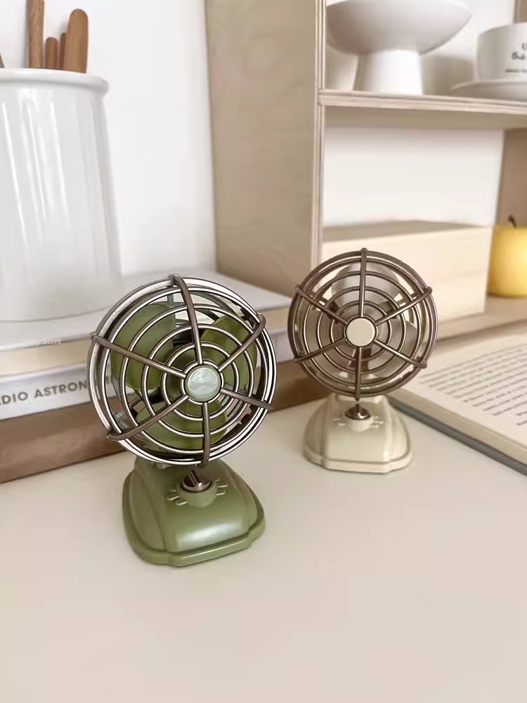 Retro Desktop Small Fan USB Ch - огляд і ціна Office Furniture Warehouse